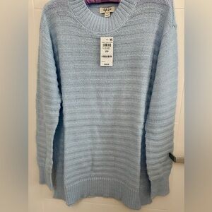 Frozen Blue Tunic Sweater